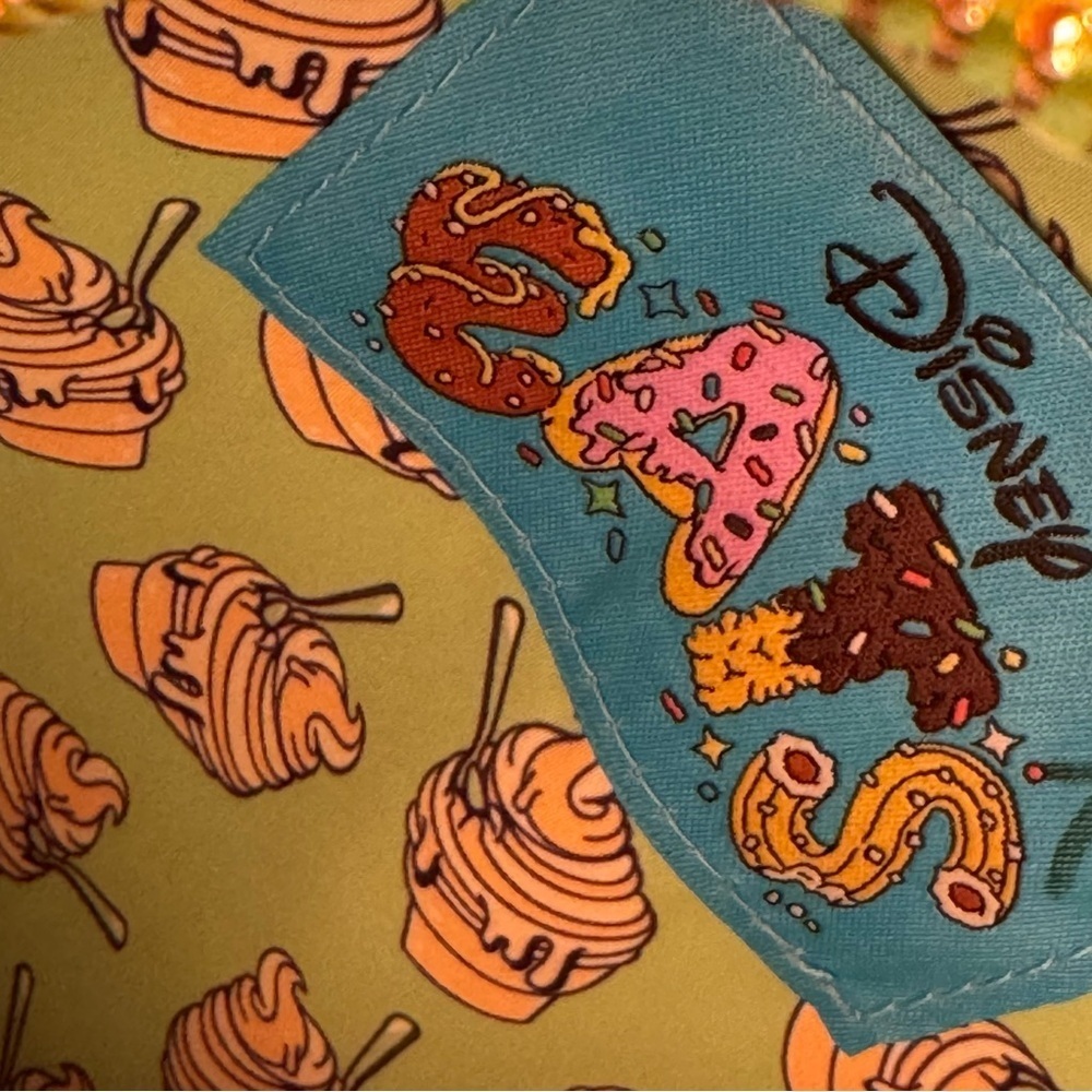 New Disney Eats Pineapple Swirl Loungefly Backpack - Picture 10 of 10